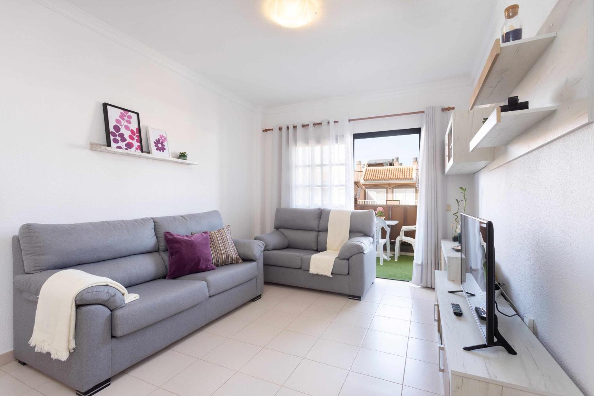 Appartement Agradable Piso Con Piscina & Playa Terraza Y Wifi à Costa Del Silencio Extérieur photo