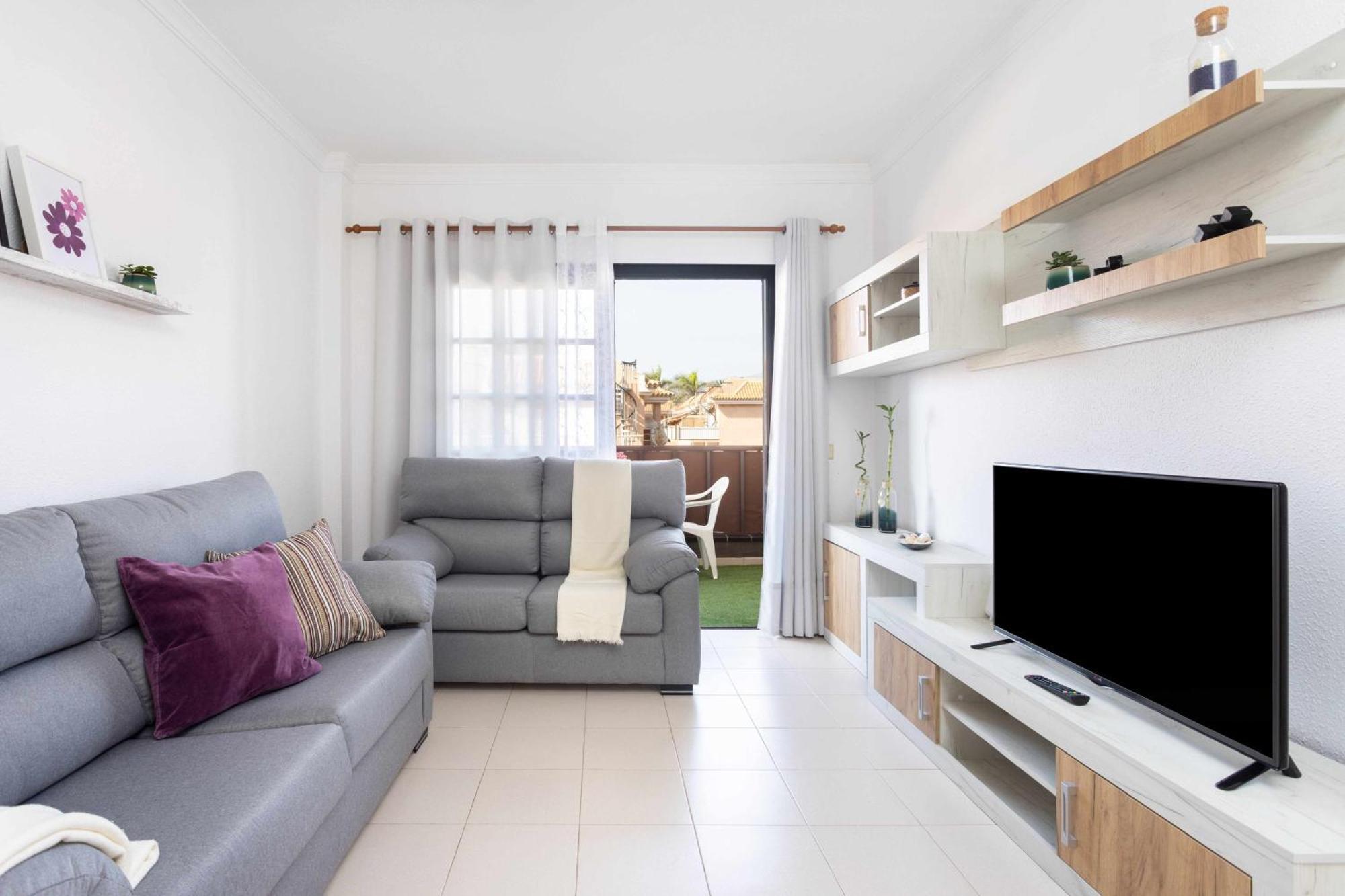 Appartement Agradable Piso Con Piscina & Playa Terraza Y Wifi à Costa Del Silencio Extérieur photo